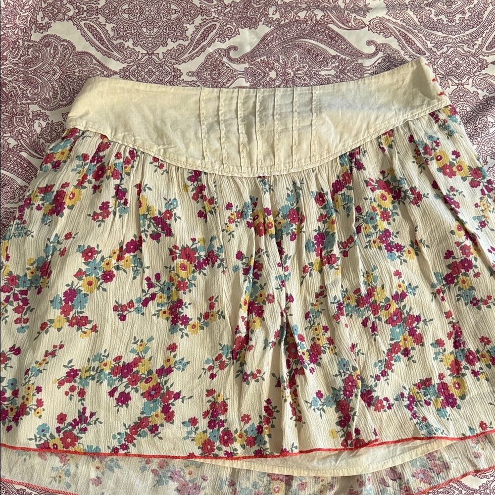 Kimchi Blue Floral Skirt